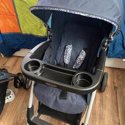 Baby Girl Stroller And Car Seat 