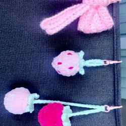 Crocheted Keychains 