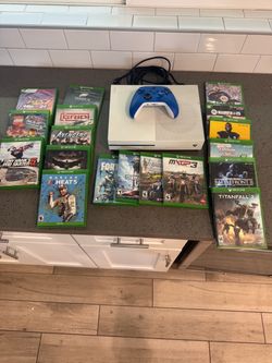 Xbox One S Console with 18 Games and Controller