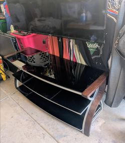 Flat screen 55" TV - Entertainment Stand
