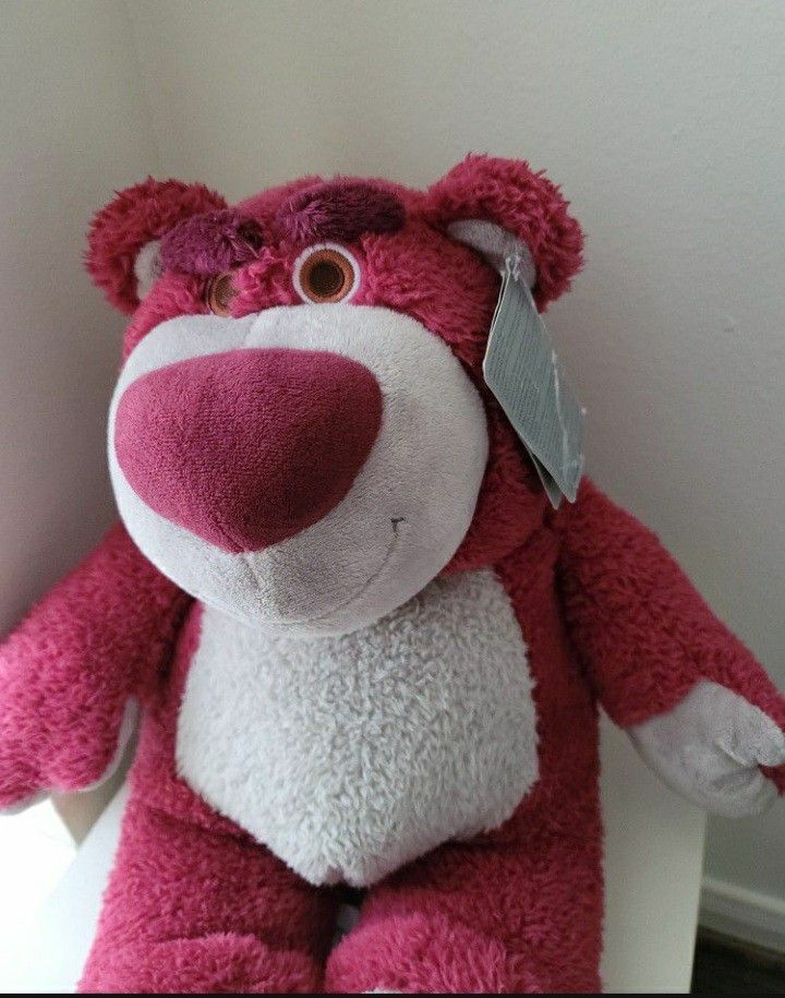 Disney Toys Story 12in Lotso Bear with sweet strawberry scent