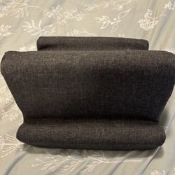 Dark Gray Fabric Tablet Stand Pillow