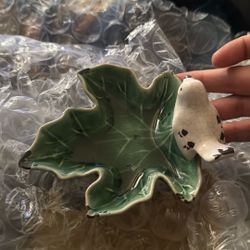 Ceramic Leaves Of All Sizes Make An Offer !