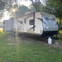 2014 Salem Travel Trailer 3 Slide outs 2 Bedroom 