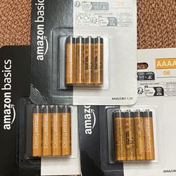 AAAA/LR61 1.5V Batteries 3-8 Packs