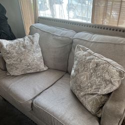 Couch and loveseat