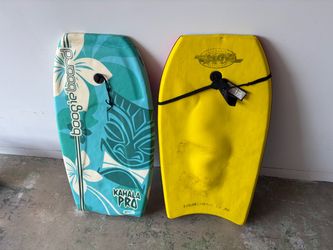 Boogie boards Kahala Pro and Lightning