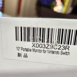 Monitor Nintendo Switch 10 Ich