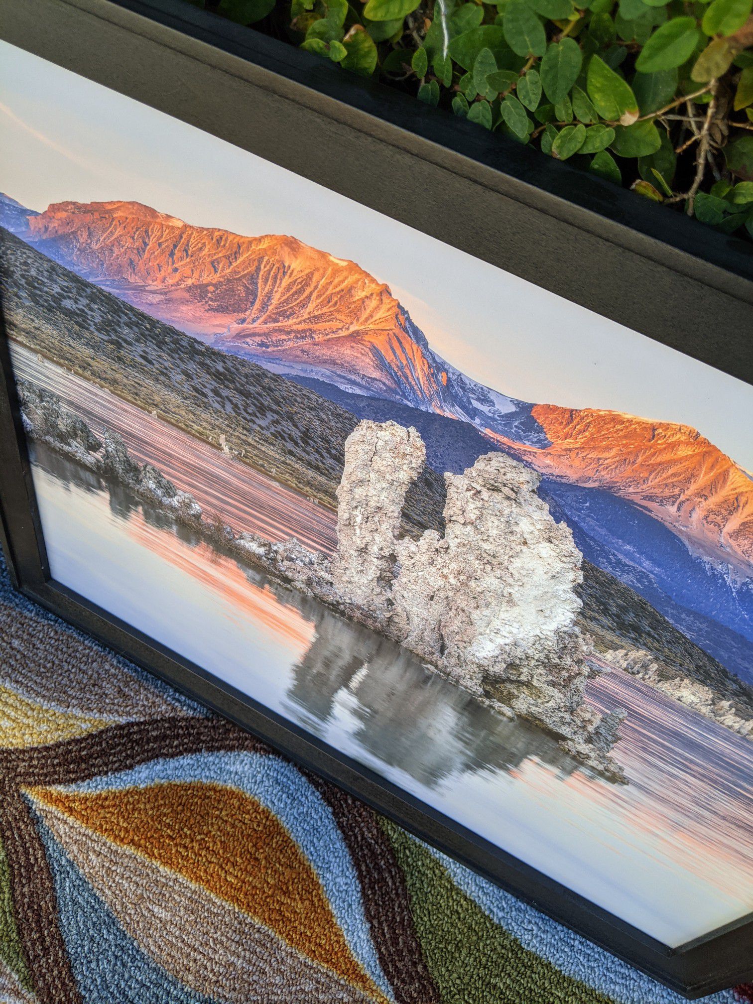 Fine art photography, framed art, Mono Lake Tufa