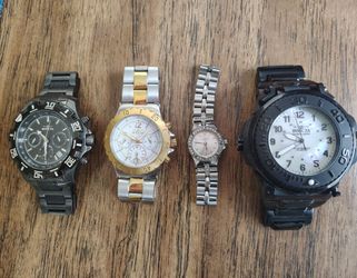 Invicta Watches (3 mens, 1 women's)