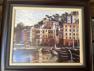 ***Beautiful Framed Coastal  Print***