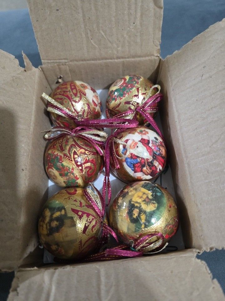 Vintage Christmas Balls
