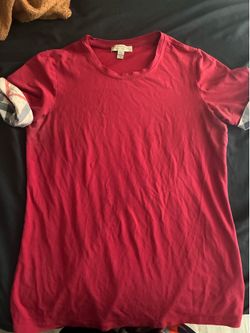 authenticated Burberry Red Shirt