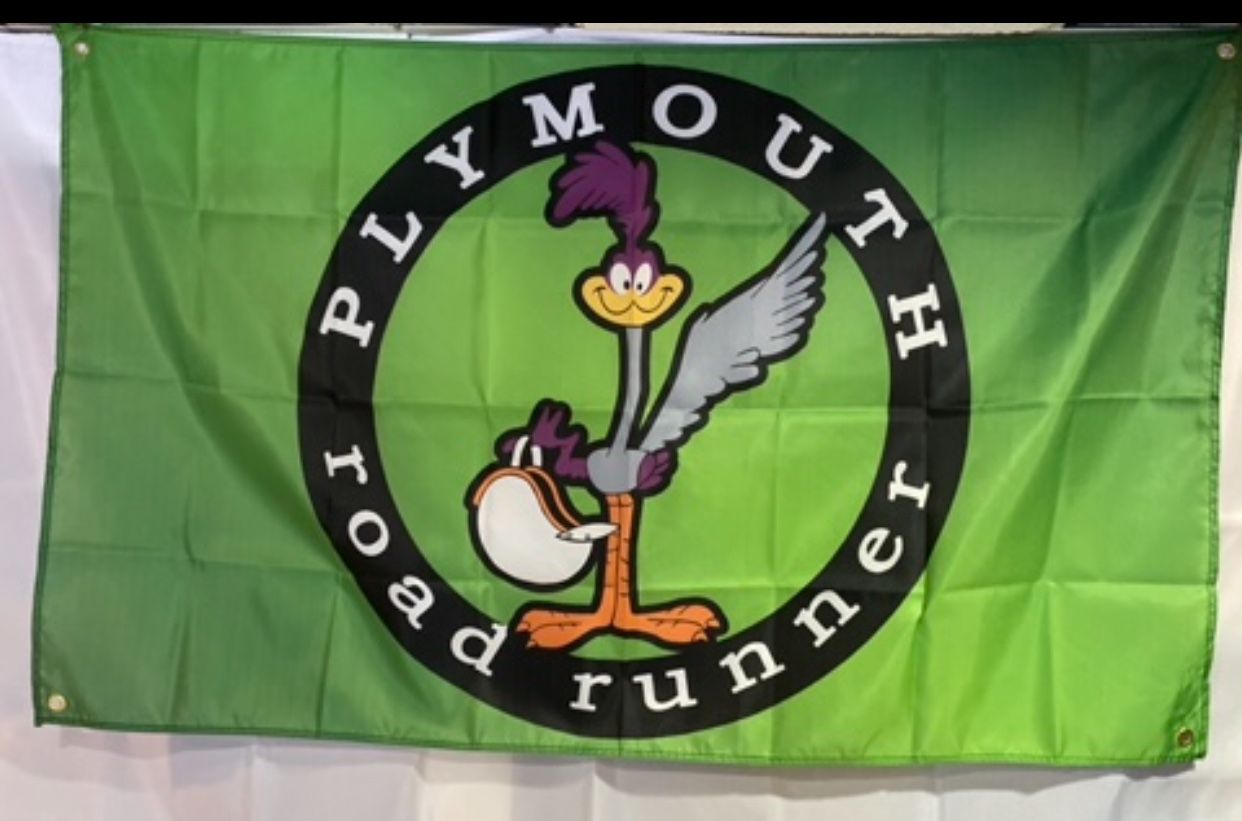 Plymouth Road Runner Wall Flag (3’x5’)