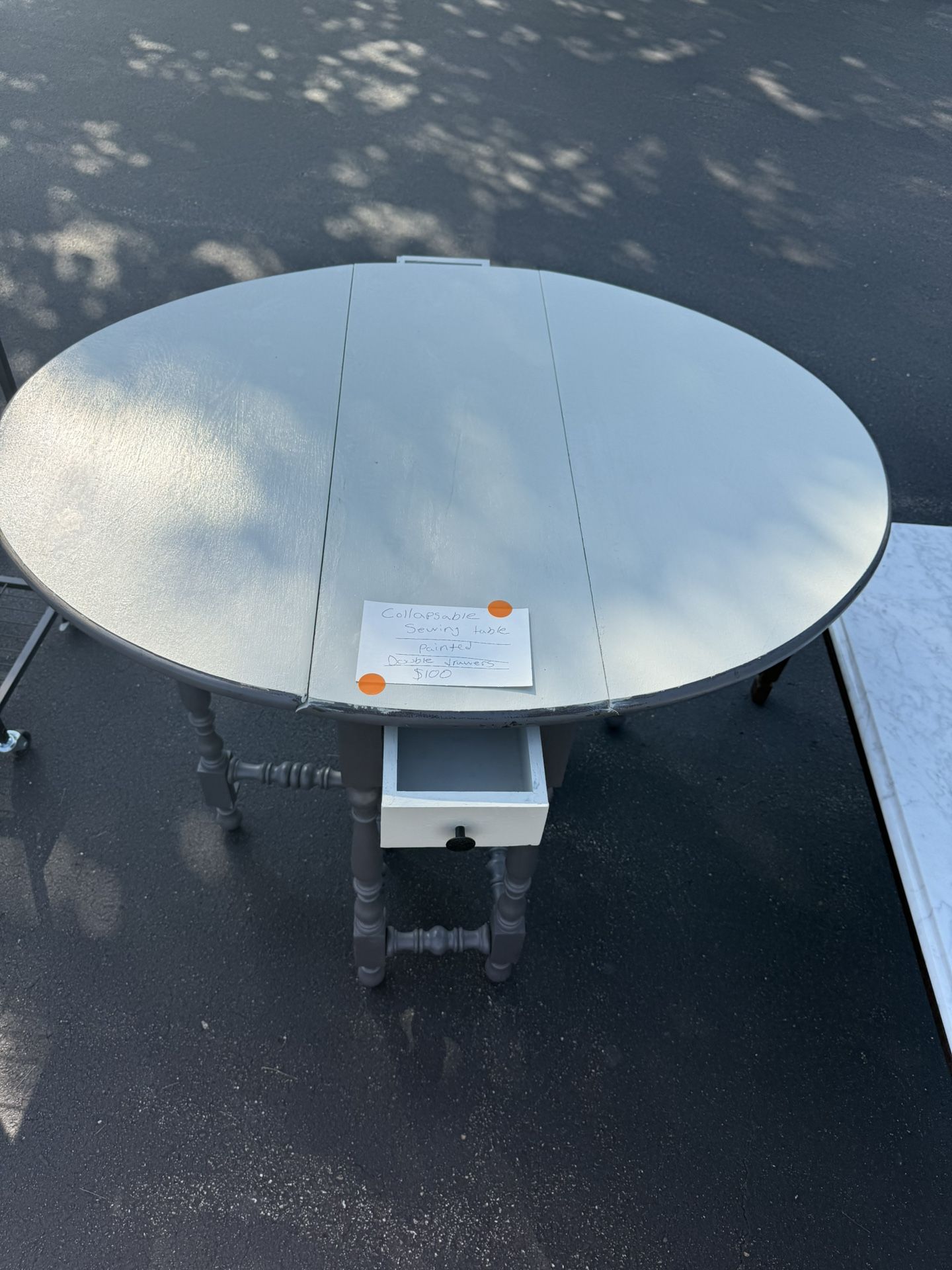 Collapsible Sewing Table