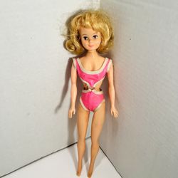 Vintage Empire Made Doll Bride In Swimsuit - 12” tall