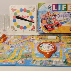 The Game Of Life Milton Bradley Kids 9+ Board Game 

