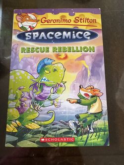 Scholastic Geronimo Stilton Spacemice Rescue Rebellion Paperback Ages 9-12