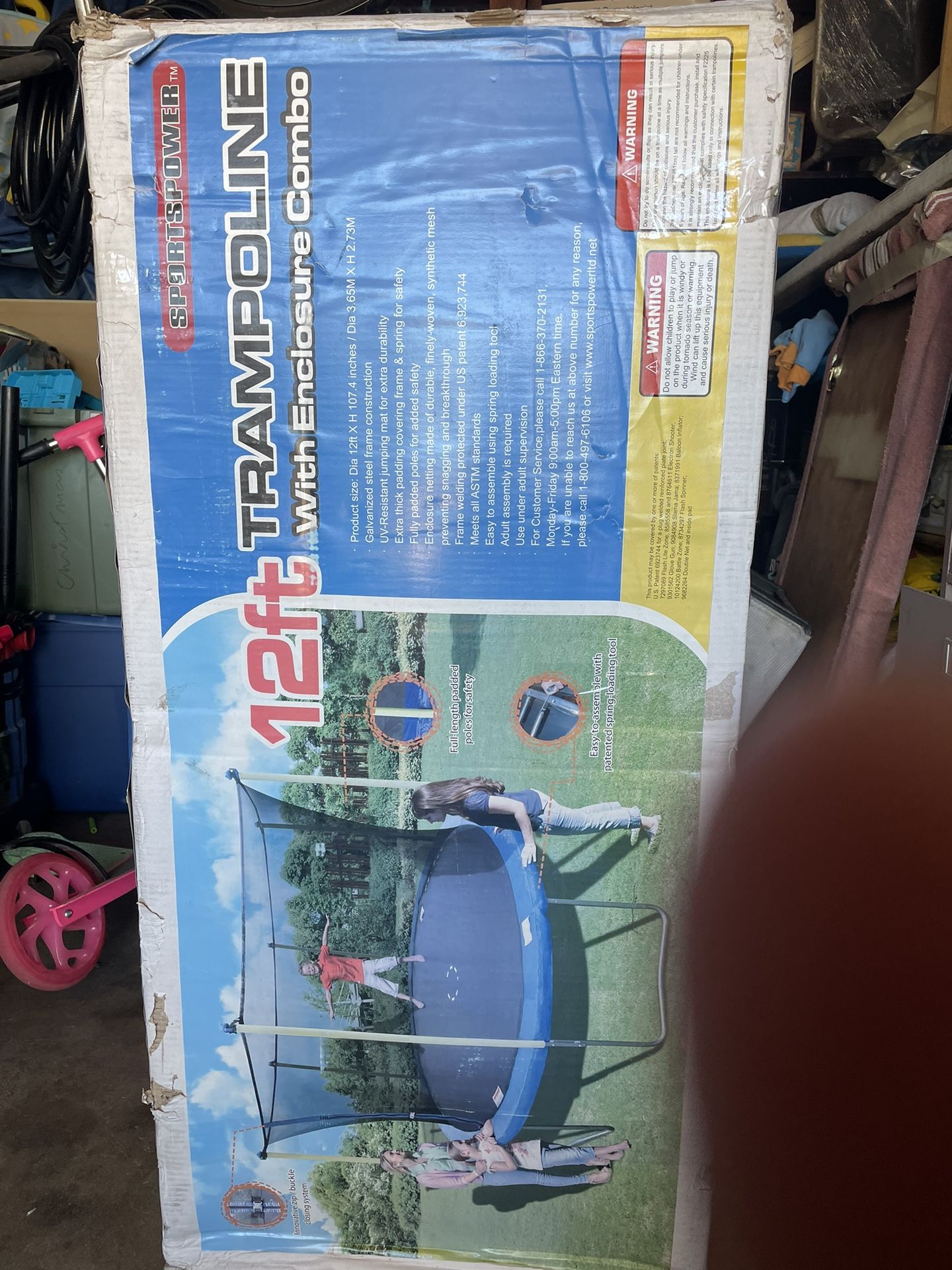 Sports Power  12 Foot Trampoline 