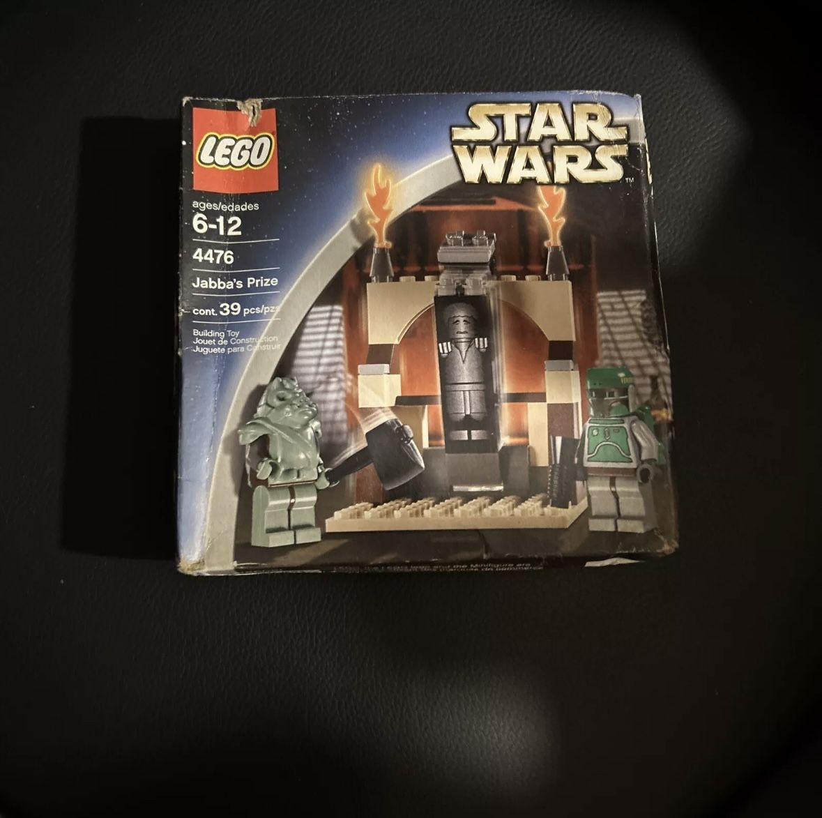 Rare 2003 Lego Starwars 4476 Jabbas Prize