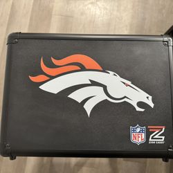 Zion 3 Row Broncos Carrying Case - Holds 100 Slabs 