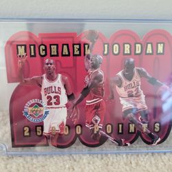 25,000 Point Upper Deck Jordan Card