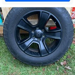 Black 20”inch Dodge Wheels 