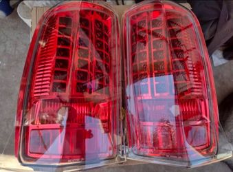 02-06 Cadillac Escalade Taillights Tail Lights Luces Traseras