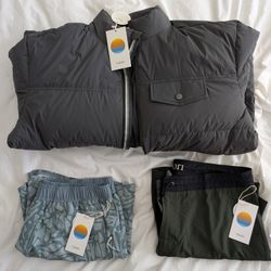 Vuori Men's Clothing (Shorts And Jacket)