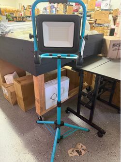 Rechargeable lamp with stand...  Milwaukee and Makita (battery not included)  Pick any for $25