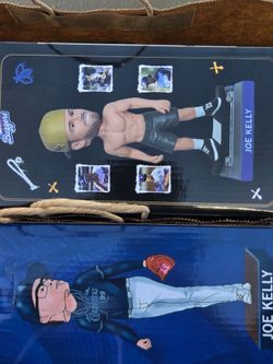 Joe Kelly Buzzers skateboard bobblehead