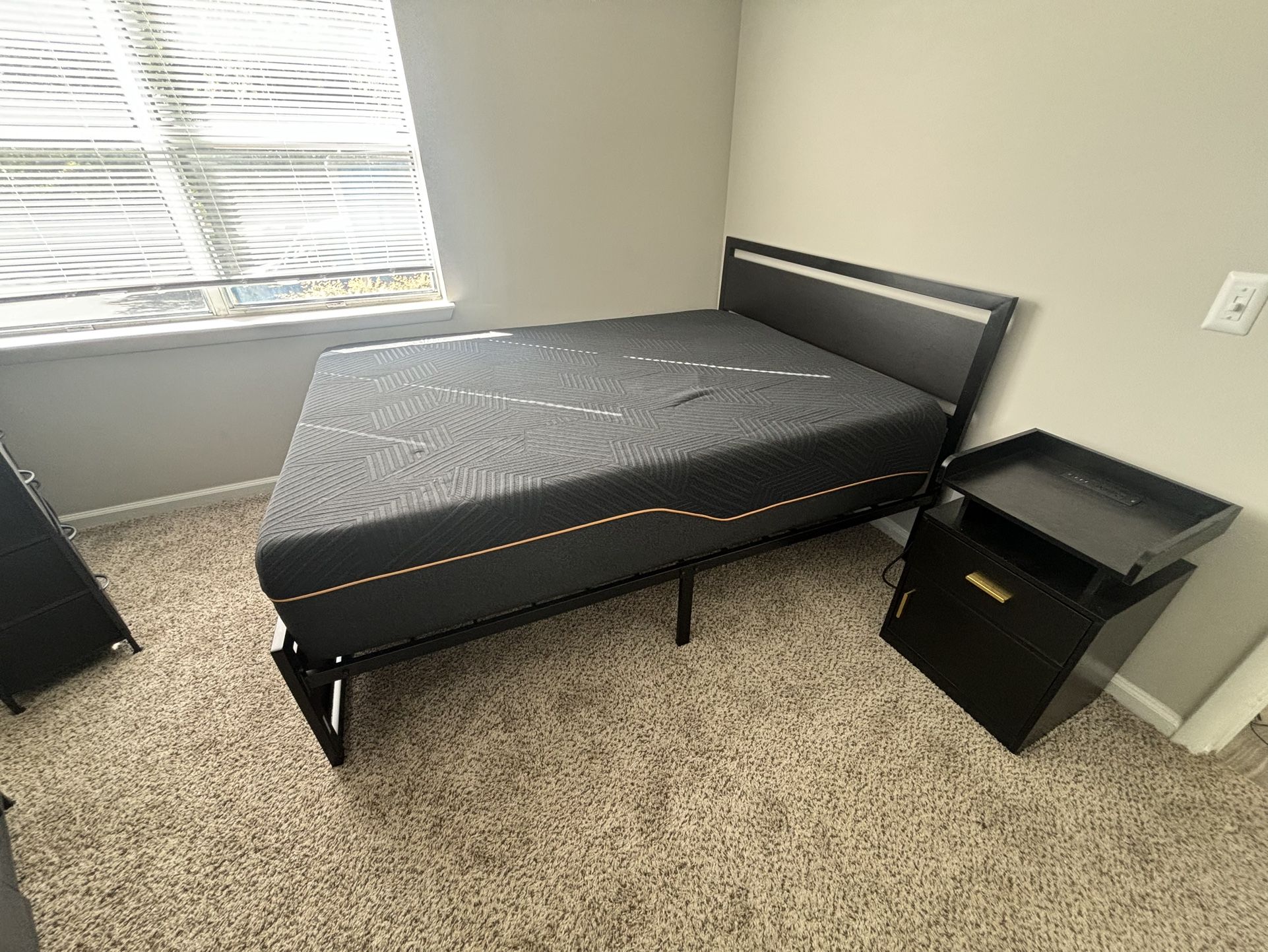 Queen Mattress And Bedframe