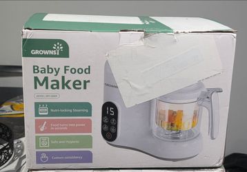 Grownsy Gz-Bfm Stainless Steel Multi-Function Auto Cooking & Grinding Baby Food