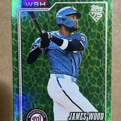 2026 Topps James Wood-Green Easter Parallel