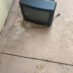 Small TV W  White 