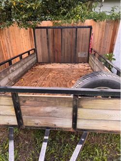 6.5x10 Single Axle Utility Trailer