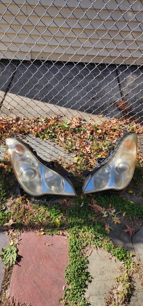 2008 Infiniti Ex35 Headlights LH and RH