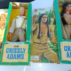 Grizzly Adams Dolls