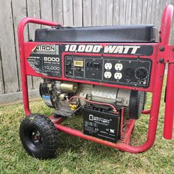 GENTRON GENERATOR 8000 RATED WATTS. 10,000 WATT SURGE  TODO TRABAJA BIEN...EVERYTHING WORKS...