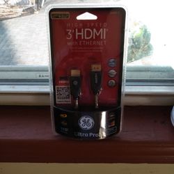 Ultra Pro High Speed 3'HDMI With Either Cable.