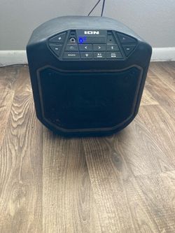 ION 10inch blue tube speaker