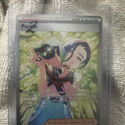Perrin full art pokemon card SUPER RARE