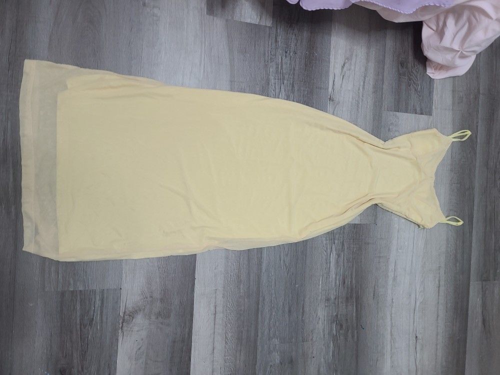 Yellow Graduation Dress, Formal