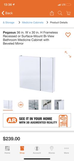 Bathroom medicine cabinet