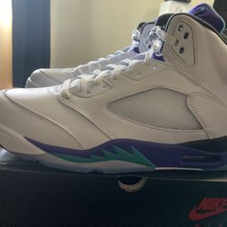 Air Jordan 5s “Grape” Men’s 13 