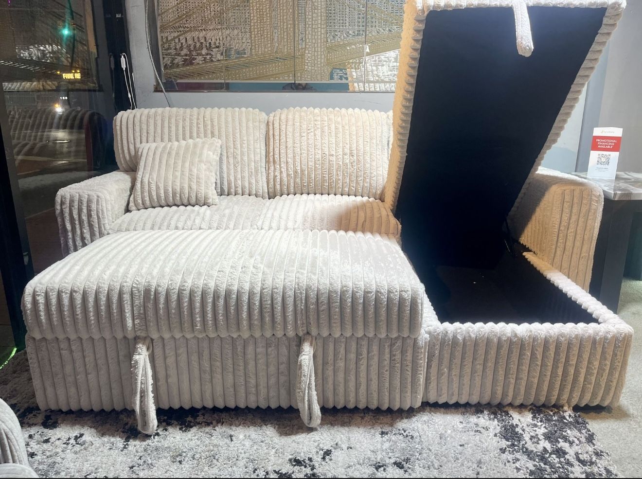 Our ultra-comfortable Sleeper Sectional is now ONLY $698 — while supplies last!