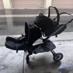 Evenflo Infant Car seat, Stroller, Toddler Seat