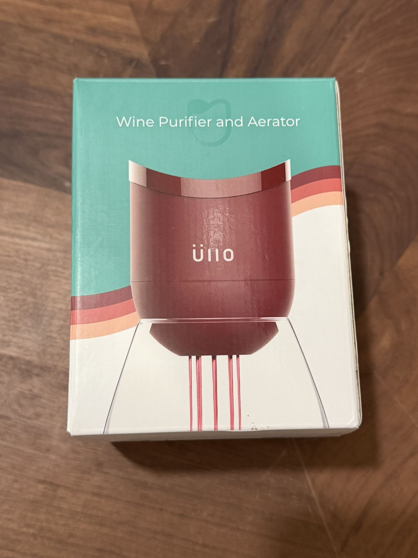 Ullo Open Wine Purifier with 3 Selective Sulfite Filters. Remove Sulfites and Histamines and Experience Wine Open.