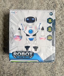 Robot King of the Dance Toy with lights