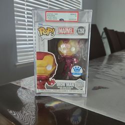 Funko Pop Iron Man PSA 10